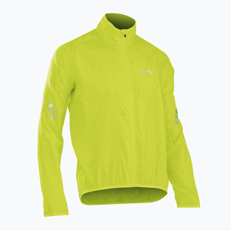 Pánska cyklistická bunda Northwave Vortex 2 yellow fluo