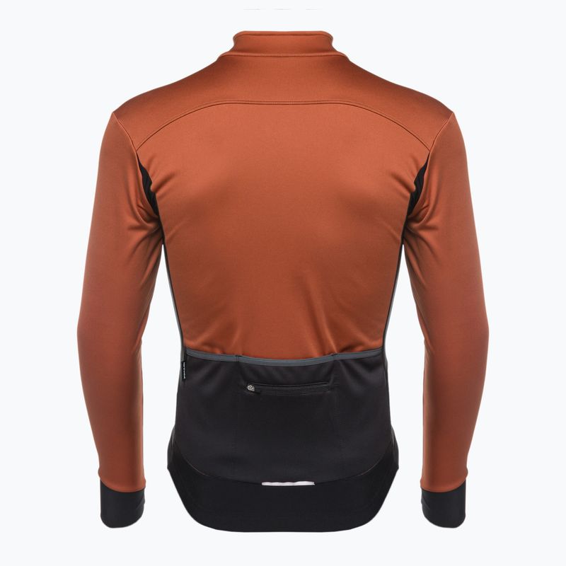 Pánska cyklistická bunda Northwave Reload SP black / cinnamon 2