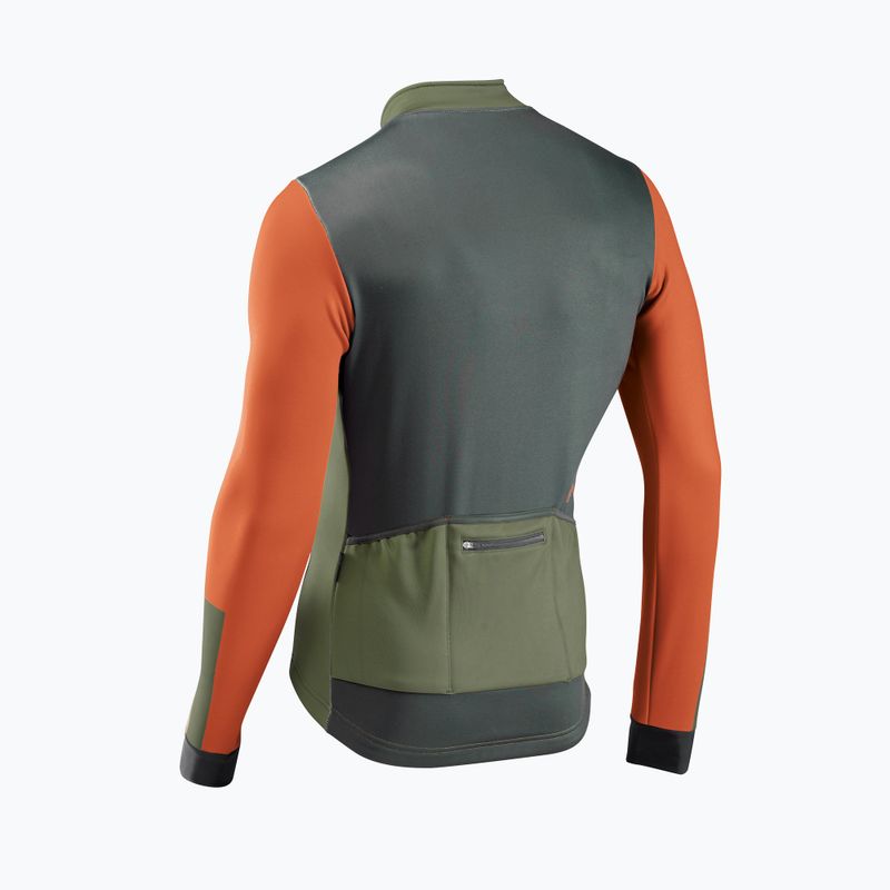 Pánska cyklistická bunda Northwave Blade 2 forest green / cinnamon 2