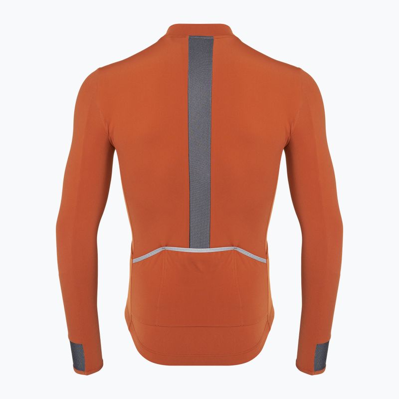 Pánska cyklistická mikina Northwave Fahrenheit Jersey cinnamon 2
