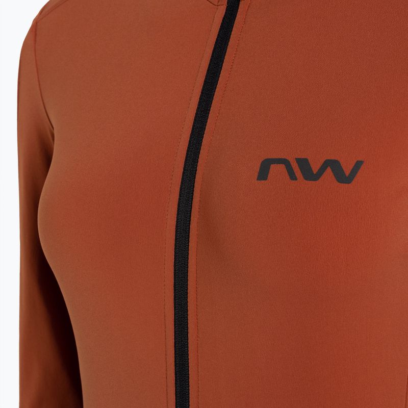 Dámsky cyklistický dres Northwave Fahrenheit Jersey cinnamon 3