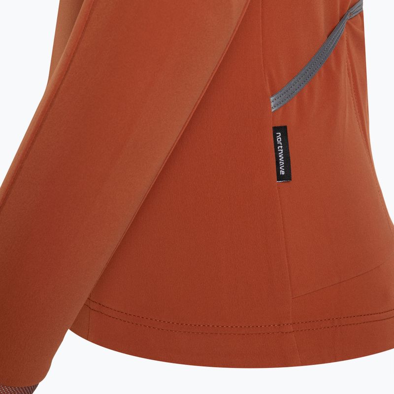 Dámsky cyklistický dres Northwave Fahrenheit Jersey cinnamon 4