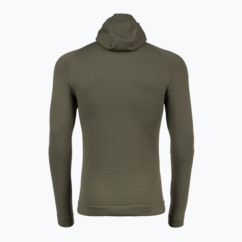 Pánska pletená mikina Northwave Route Knit Hoodie lesná zelená 2