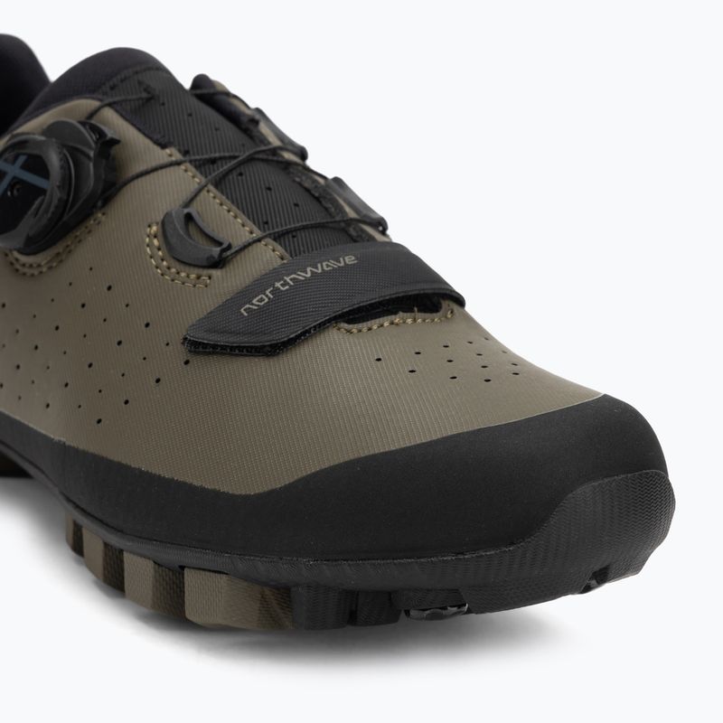 Pánske MTB cyklistické topánky Northwave Hammer Plus green forest/black 7