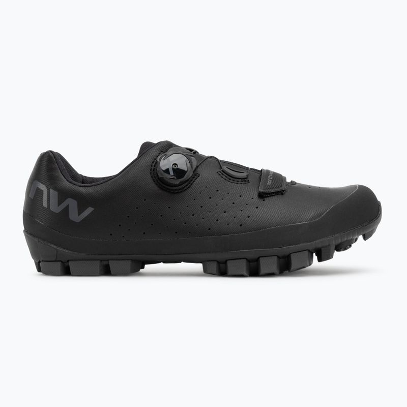 Pánske MTB cyklistické topánky Northwave Hammer Plus Wide black/dark grey 2
