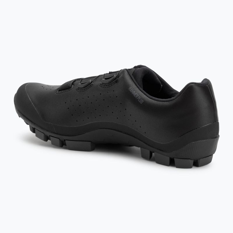 Pánske MTB cyklistické topánky Northwave Hammer Plus Wide black/dark grey 3