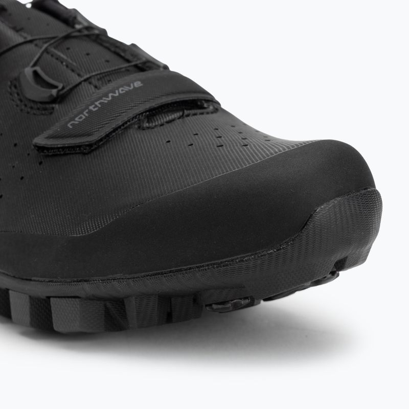 Pánske MTB cyklistické topánky Northwave Hammer Plus Wide black/dark grey 7