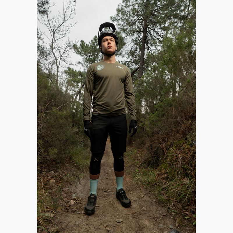 Longsleeve pánsky cyklistický  Northwave Xtrail 2 forest green 3