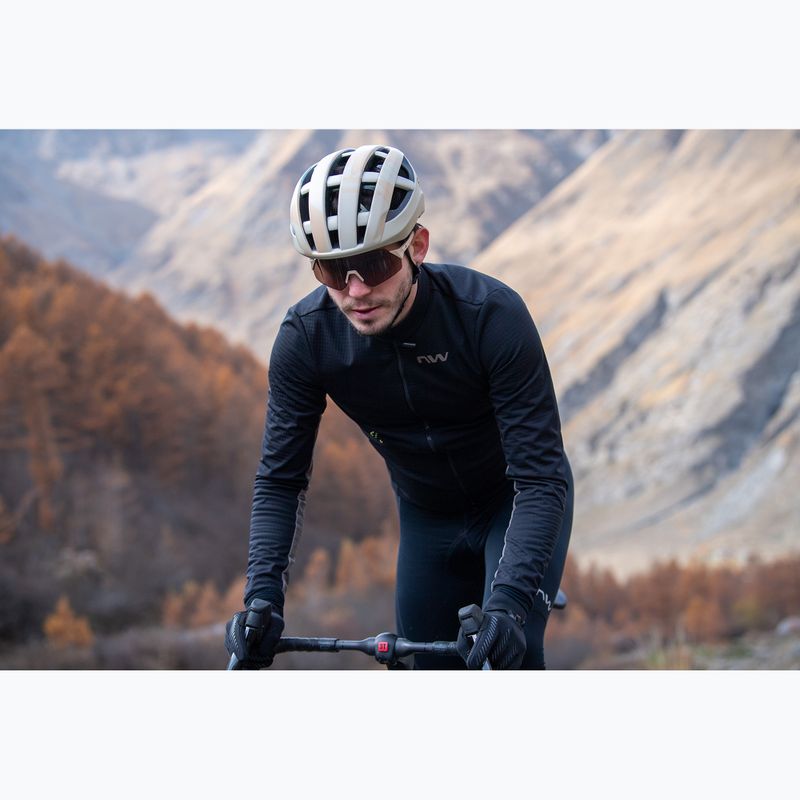 Pánska cyklistická bunda Northwave Blade Light black/sand 5