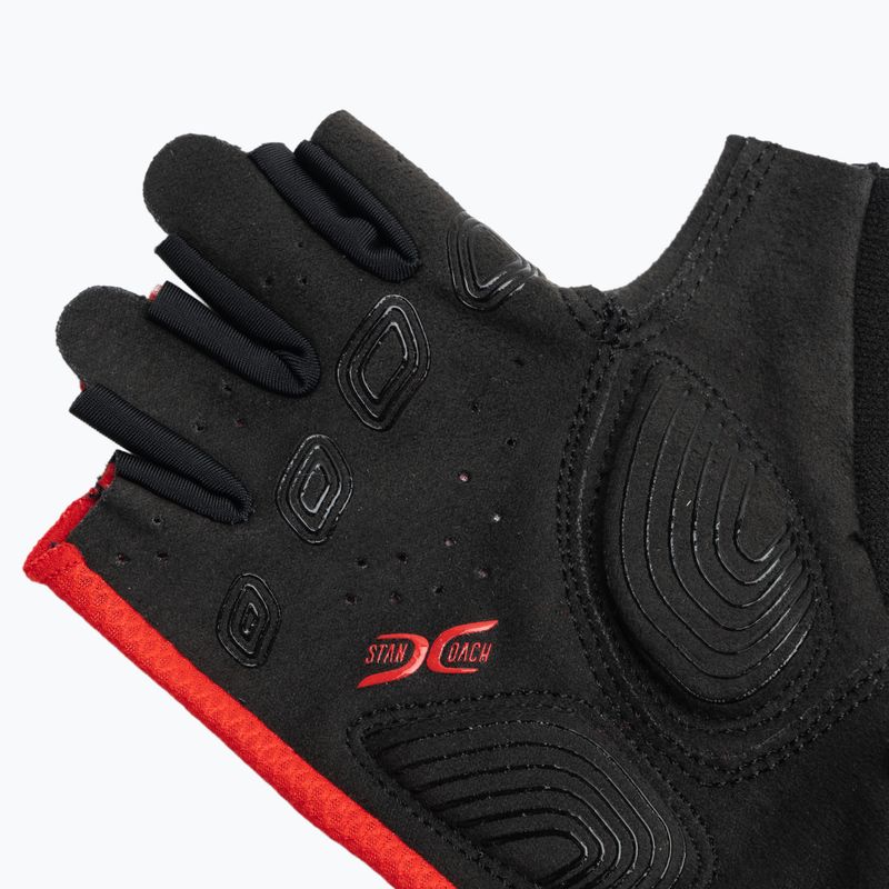 Pánske cyklistické rukavice Northwave Active Short Finger radiant red 6