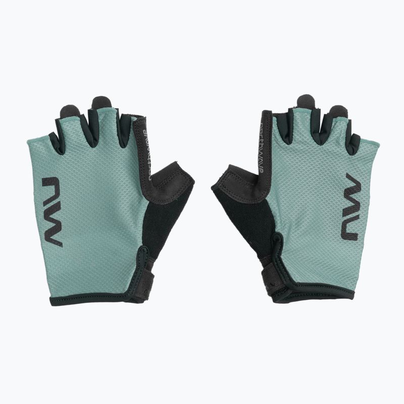 Dámske cyklistické rukavice Northwave Active Short Finger sage 2