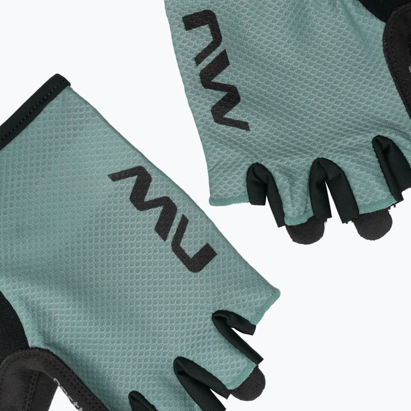 Dámske cyklistické rukavice Northwave Active Short Finger sage 4