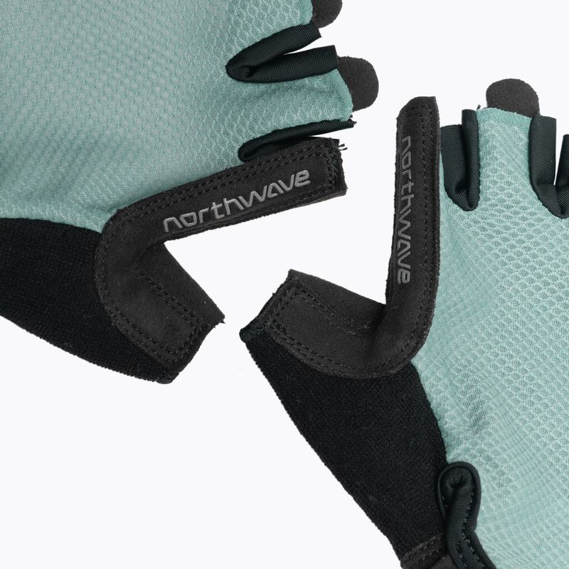 Dámske cyklistické rukavice Northwave Active Short Finger sage 5