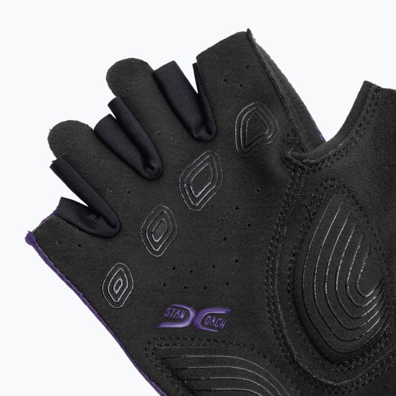 Dámske cyklistické rukavice Northwave Active Short Finger dark purple 6