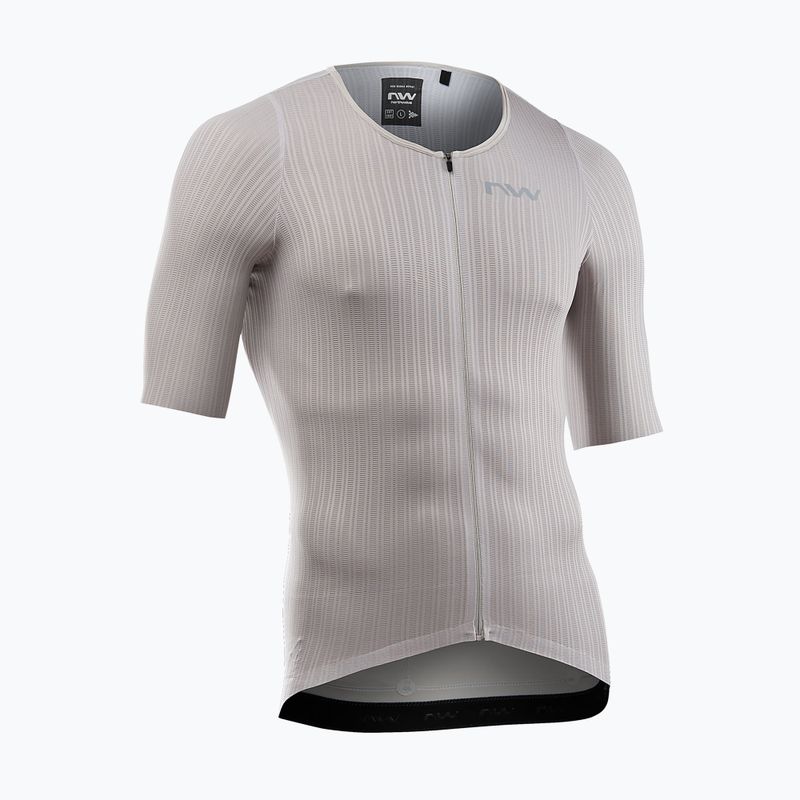 Pánsky cyklistický dres Northwave Extreme Ultra Light svetlo šedý