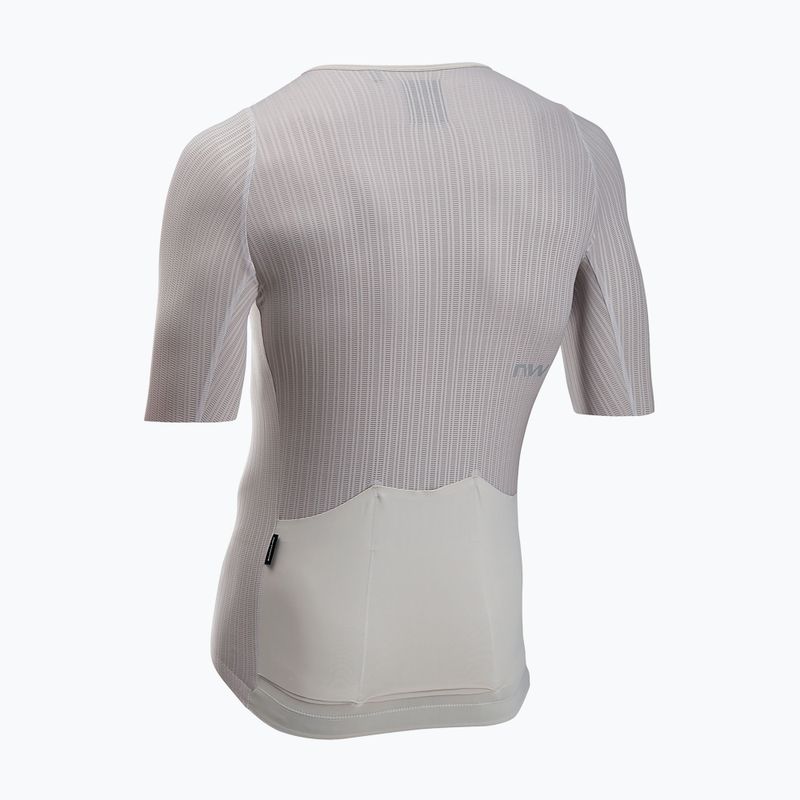 Pánsky cyklistický dres Northwave Extreme Ultra Light svetlo šedý 2