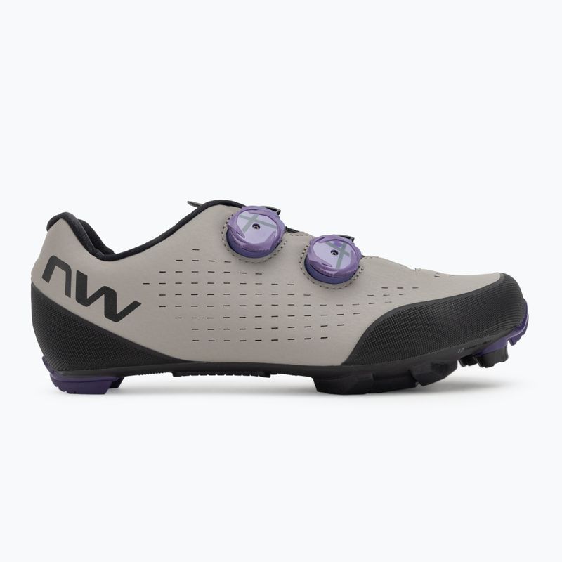 Pánske MTB cyklistické topánky Northwave Rebel 3 sand/dark purple 2