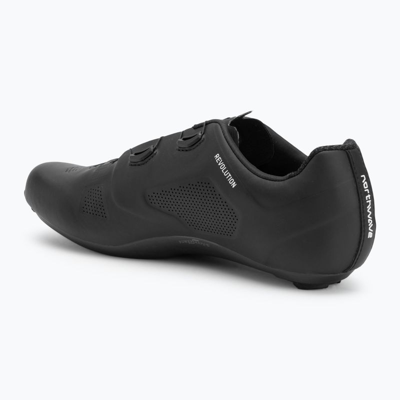 Pánske cyklistické tretry Northwave Revolution black/white 3