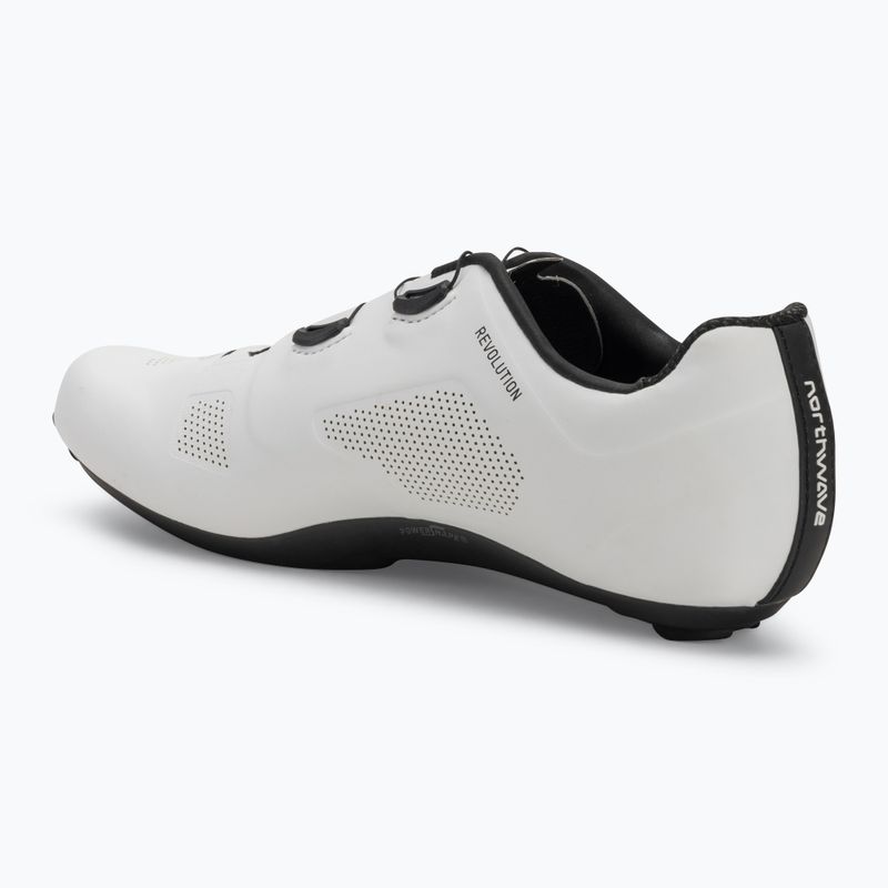 Pánske cyklistické tretry Northwave Revolution white/black 3