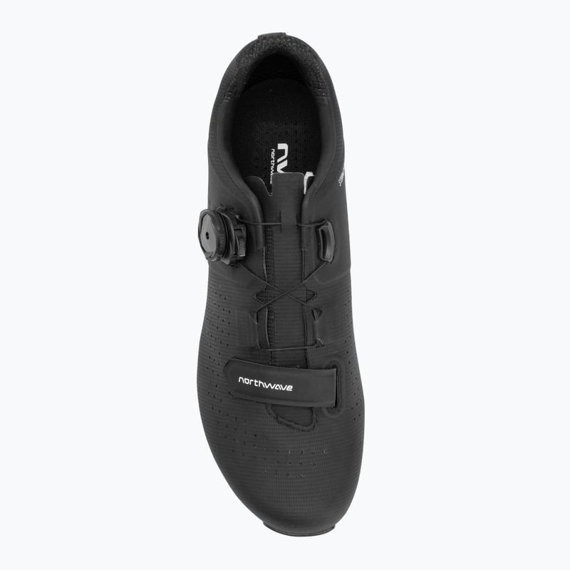 Northwave Storm Carbon black/white pánska cestná obuv 5