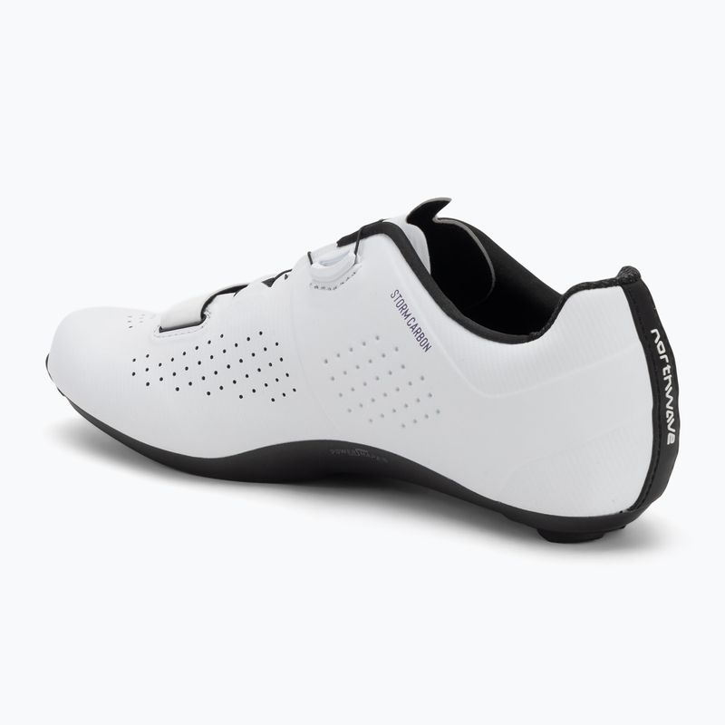 Dámska cestná obuv Northwave Storm Carbon white/dark purple 2