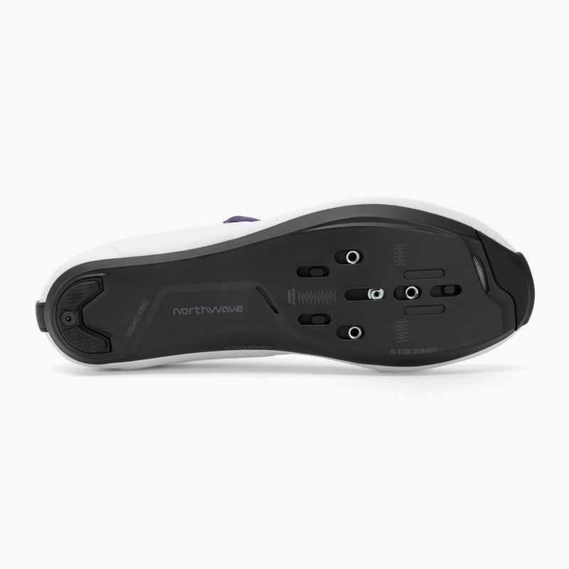 Dámska cestná obuv Northwave Storm Carbon white/dark purple 4