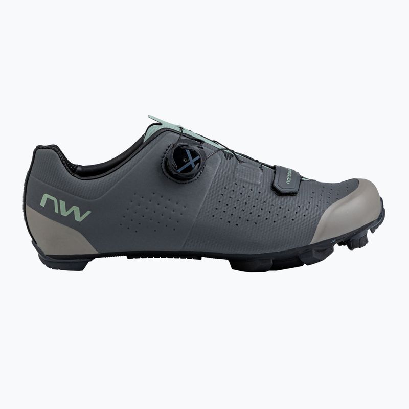 Pánske MTB cyklistické topánky Northwave Razer dark grey/sage 8