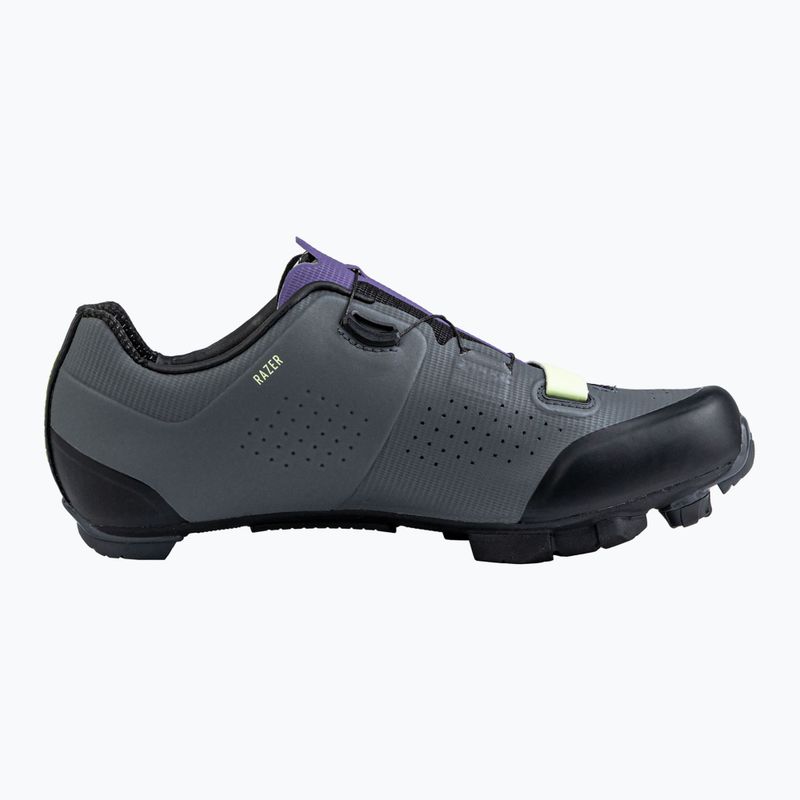 Dámske MTB cyklistické topánky Northwave Razer dark grey/dark purple 2
