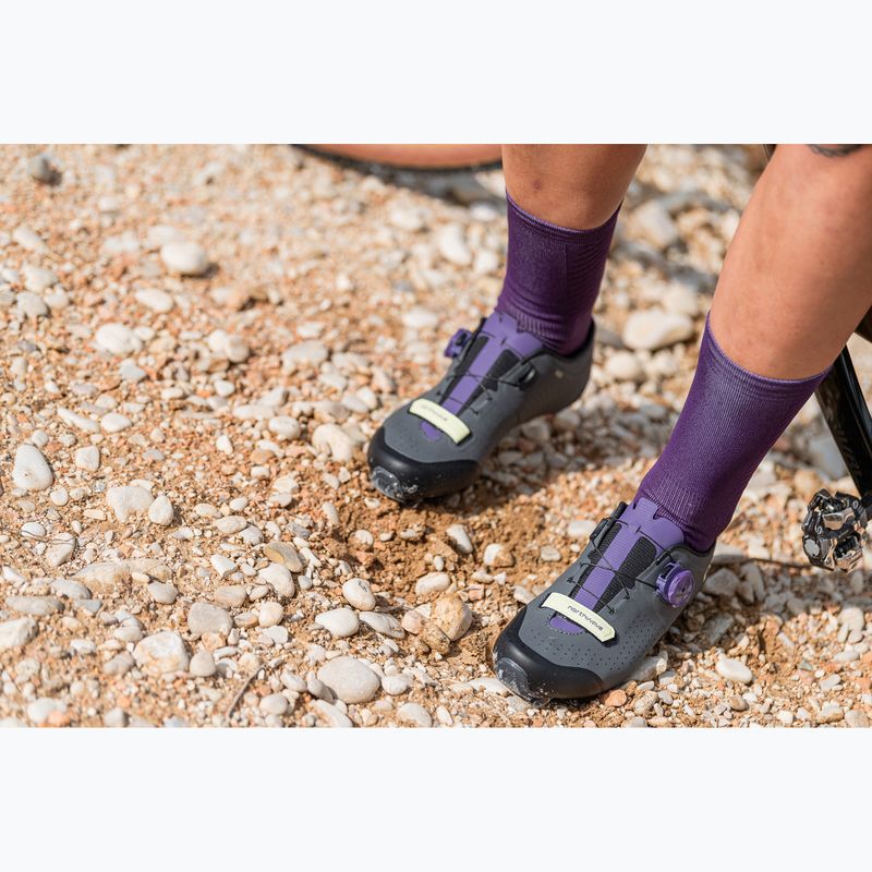 Dámske MTB cyklistické topánky Northwave Razer dark grey/dark purple 6