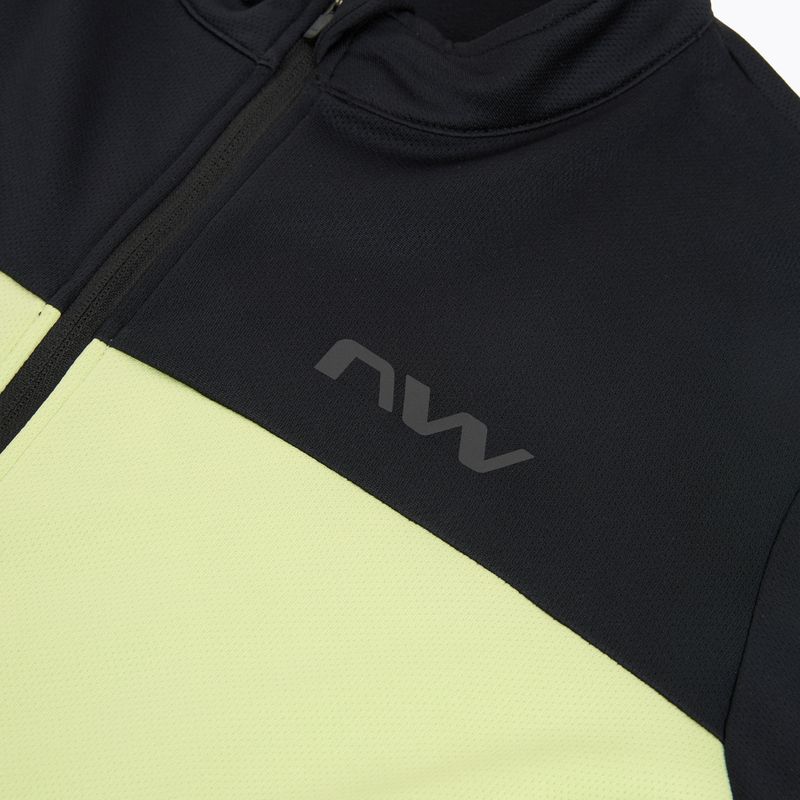 Pánska cyklistická mikina Northwave Force 2 Jersey FZ cool matcha/black 3