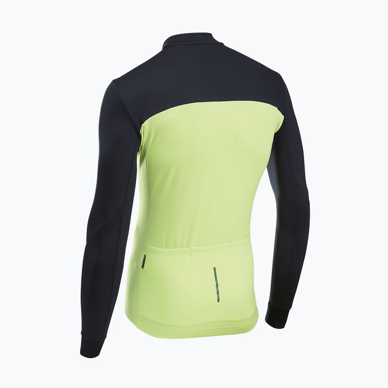 Pánska cyklistická mikina Northwave Force 2 Jersey FZ cool matcha/black 2