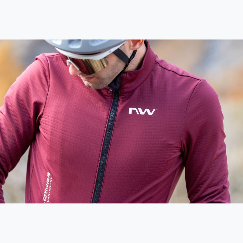 Pánska cyklistická bunda Northwave Blade Light red cabernet 6