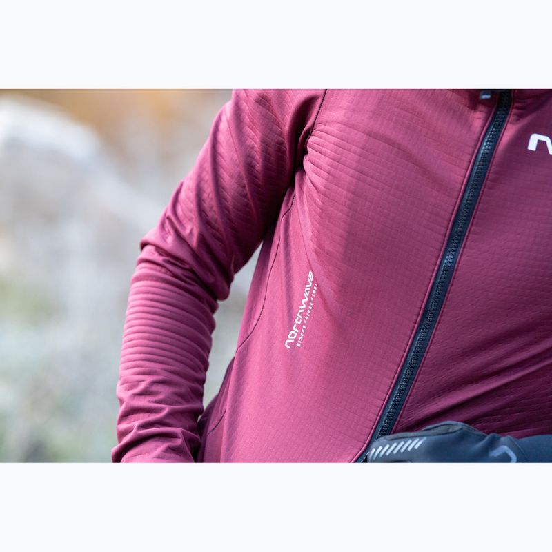 Pánska cyklistická bunda Northwave Blade Light red cabernet 8