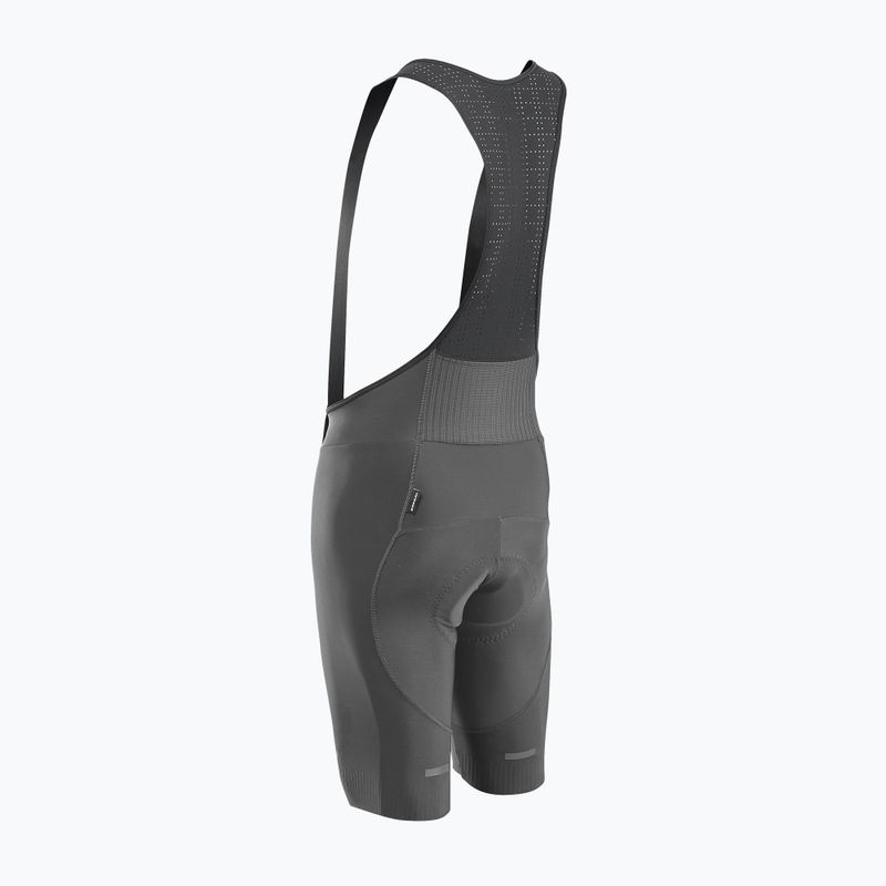 Pánske cyklistické šortky Northwave Fast Bibshort tmavo šedé 2