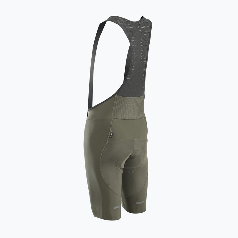 Pánske cyklistické šortky Northwave Fast Bibshort forest green 2