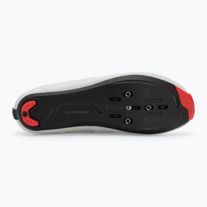 Pánske cyklistické tretry Northwave Revolution white/red fluo 4