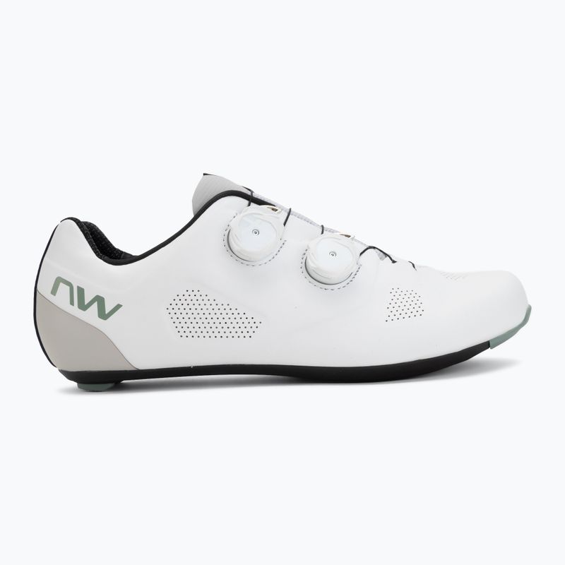 Pánske cestné topánky Northwave Revolution white/light grey 2