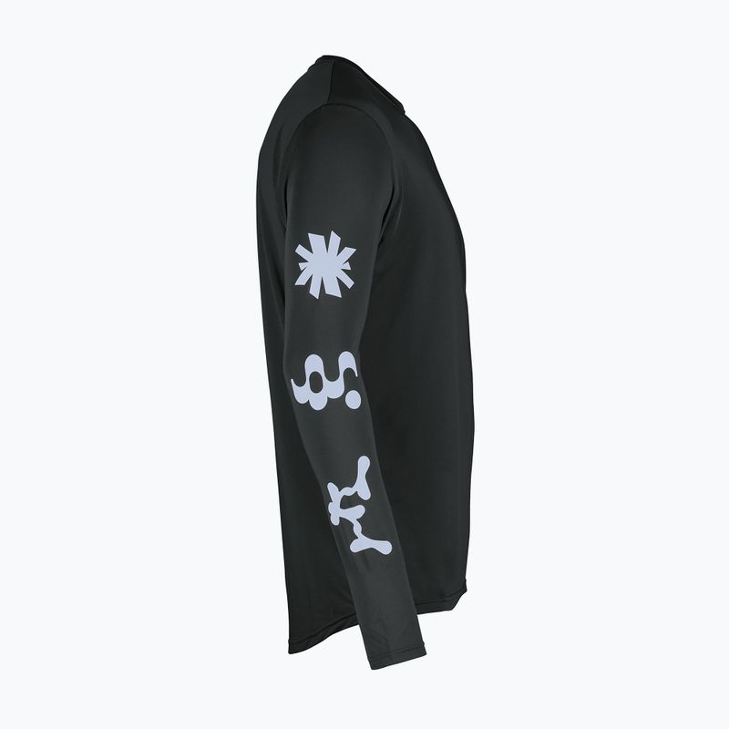 Pánske cyklistické tričko longsleeve Northwave Xtrail black/ice grey 3