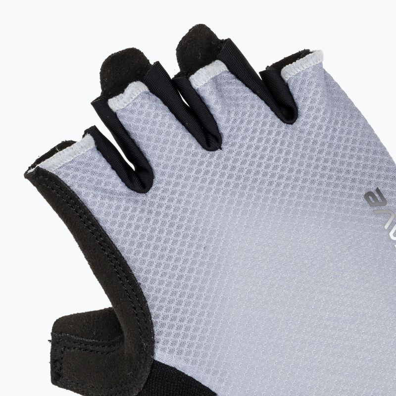 Pánske cyklistické rukavice Northwave Active Max Short Finger ice grey 5