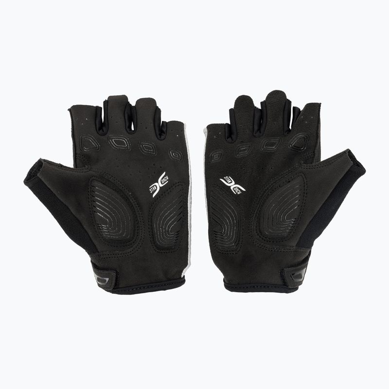 Pánske cyklistické rukavice Northwave Active Max Short Finger light grey 3