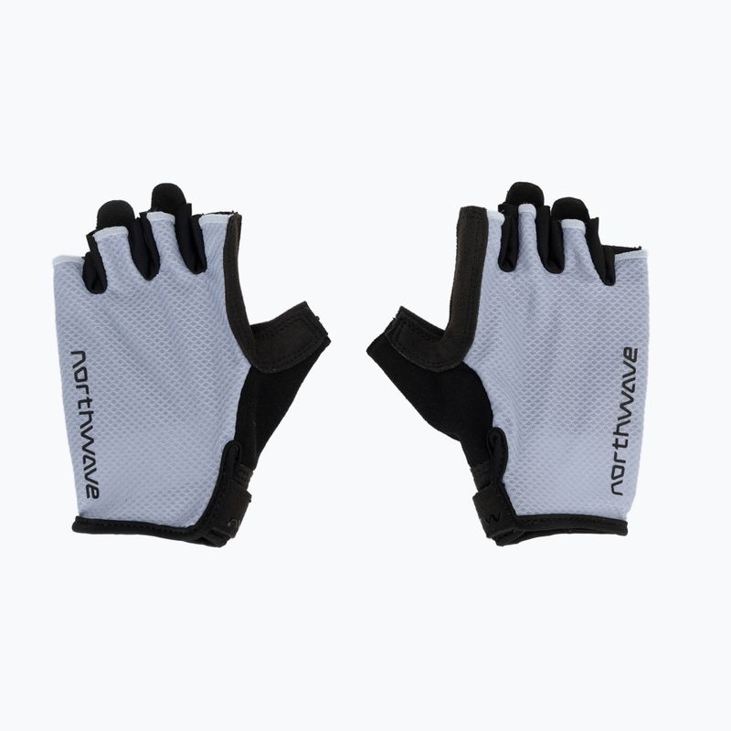 Dámske cyklistické rukavice Northwave Active Max Short Finger ice grey 2