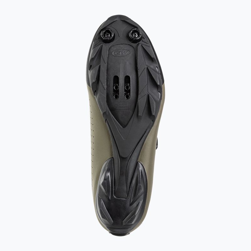 Pánske MTB cyklistické topánky Northwave Scorpius Plus green forest/black 3