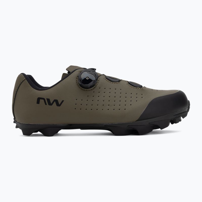 Pánske MTB cyklistické topánky Northwave Scorpius Plus green forest/black 2
