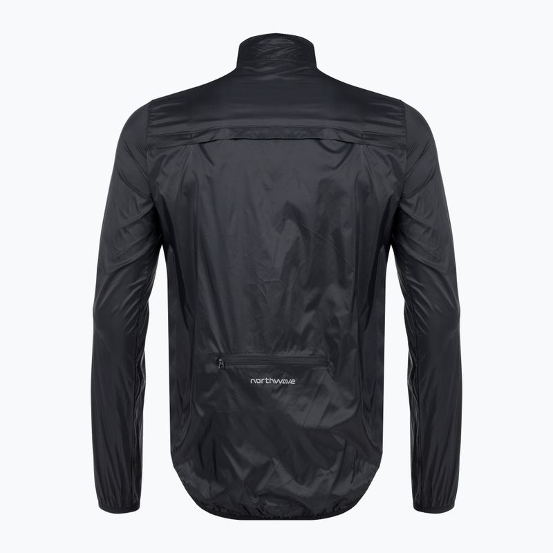 Pánska cyklistická bunda Northwave Breeze 2 10 black 89171147 2