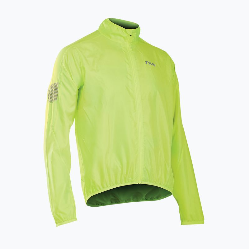 Pánska cyklistická bunda Northwave Vortex 10 žltá 89171151