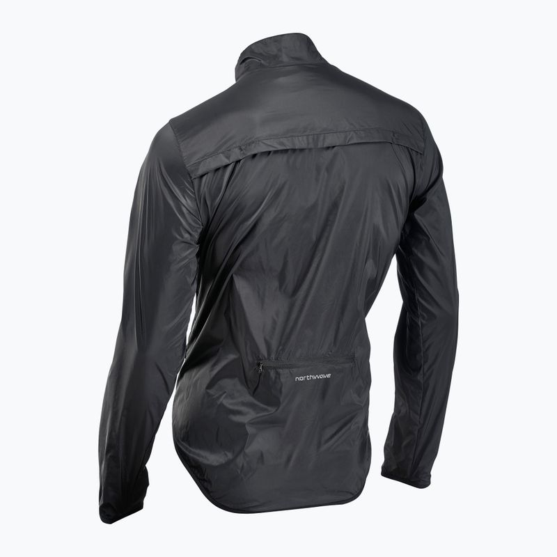 Pánska cyklistická bunda Northwave Breeze 2 10 black 89171147 5