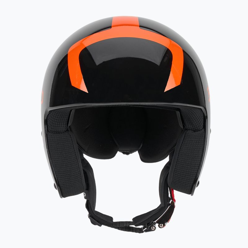 Detská lyžiarska prilba Briko Vulcano FIS 6.8 JR shiny black/orange 2