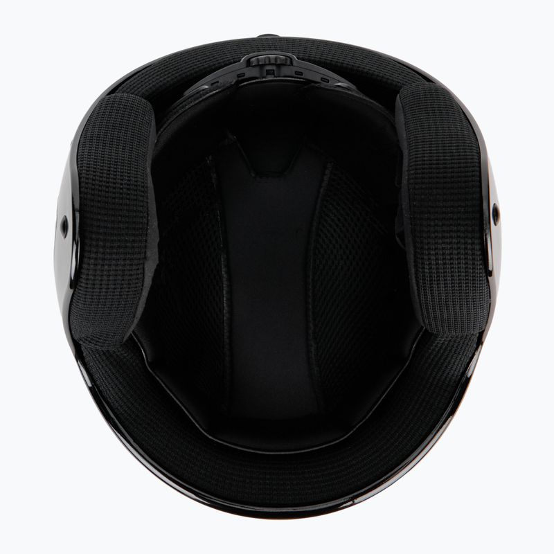 Detská lyžiarska prilba Briko Vulcano FIS 6.8 JR shiny black/orange 6