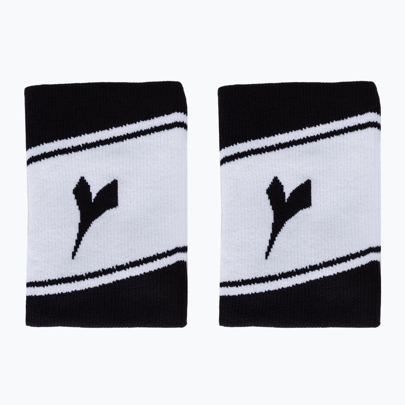 Diadora Wide Logo wrist wraps 2 ks biela a čierna 103.175650 2