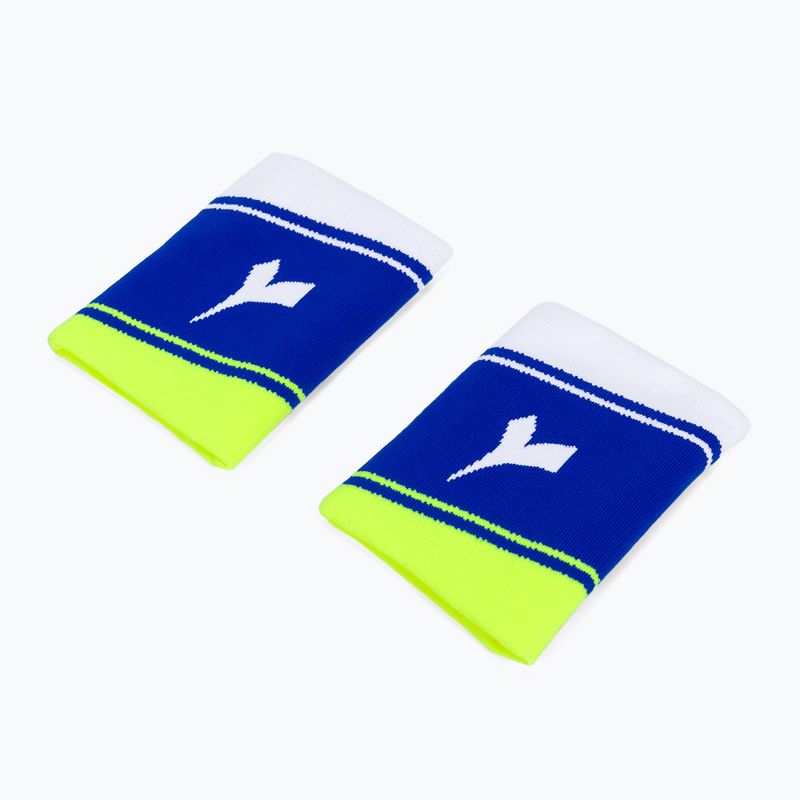 Diadora Wide Logo návleky na zápästie 2 ks modré 103.175650